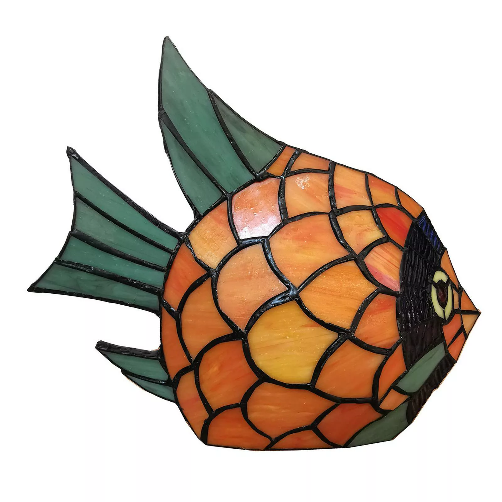 Dekoleuchte 6005, Fisch in Tiffany-Optik günstig online kaufen