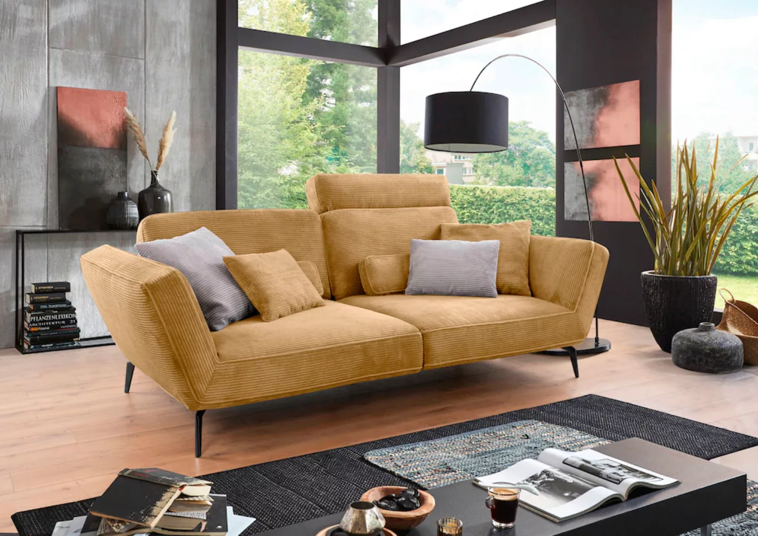 set one by Musterring Big-Sofa "SO 4500 Mega-Sofa, mega bequem, Cord Bezug" günstig online kaufen