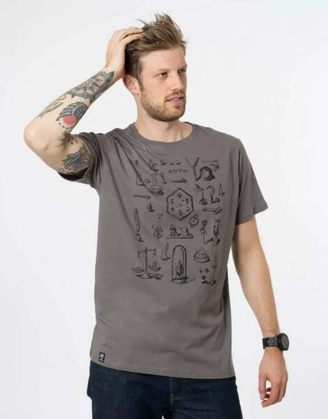 Bio T-shirt "Alchemie Stone " günstig online kaufen