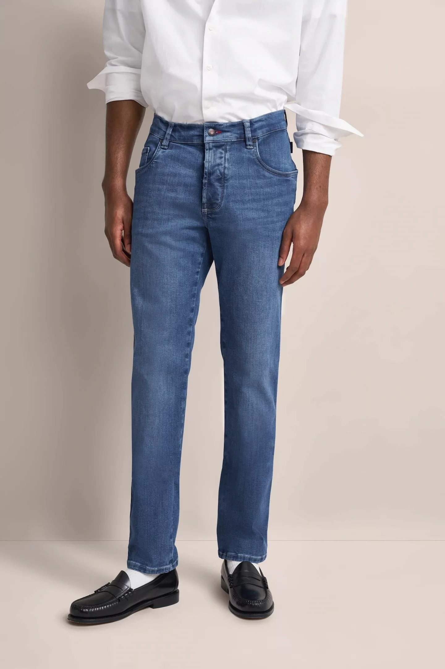 bugatti 5-Pocket-Jeans 3278D-96635 Flexcity-Ausstattung Baumwoll-Elasthan-M günstig online kaufen