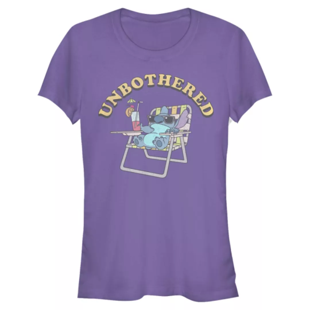 Disney Classics - Lilo & Stitch - Stitch Unbothered - Frauen T-Shirt günstig online kaufen