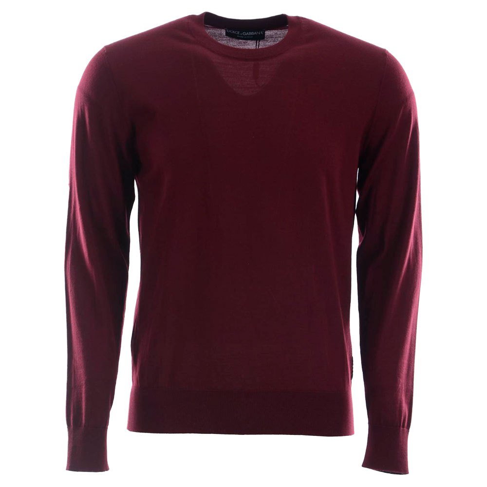 Dolce & Gabbana 738268 Rundhalsausschnitt Sweater 52 Maroon günstig online kaufen