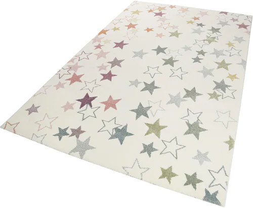 Esprit Kinderteppich »Esterya ESP-4636«, rechteckig, 13 mm Höhe, Sterne Des günstig online kaufen