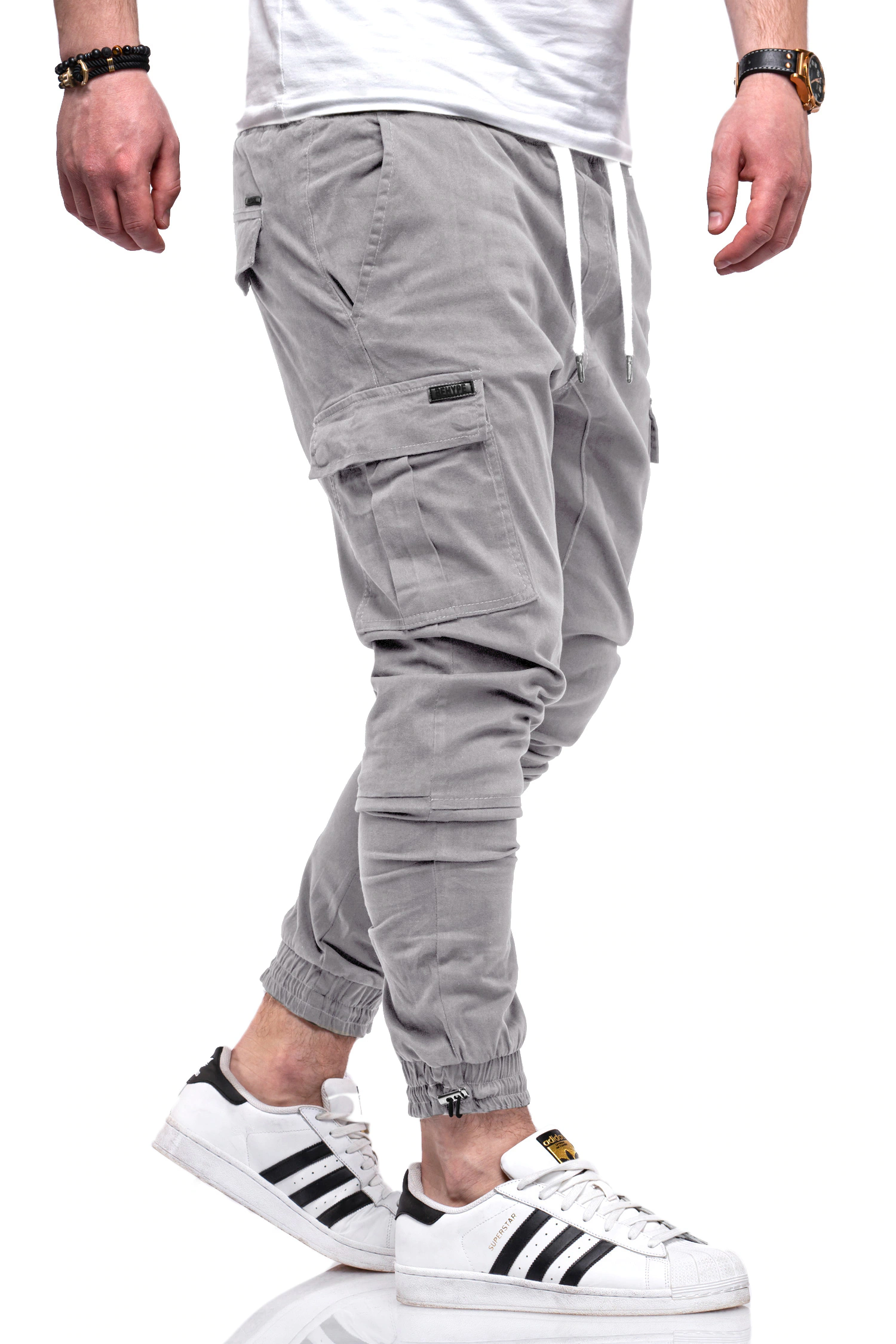 behype Cargohose "HAWK", mit elastischem Bund günstig online kaufen