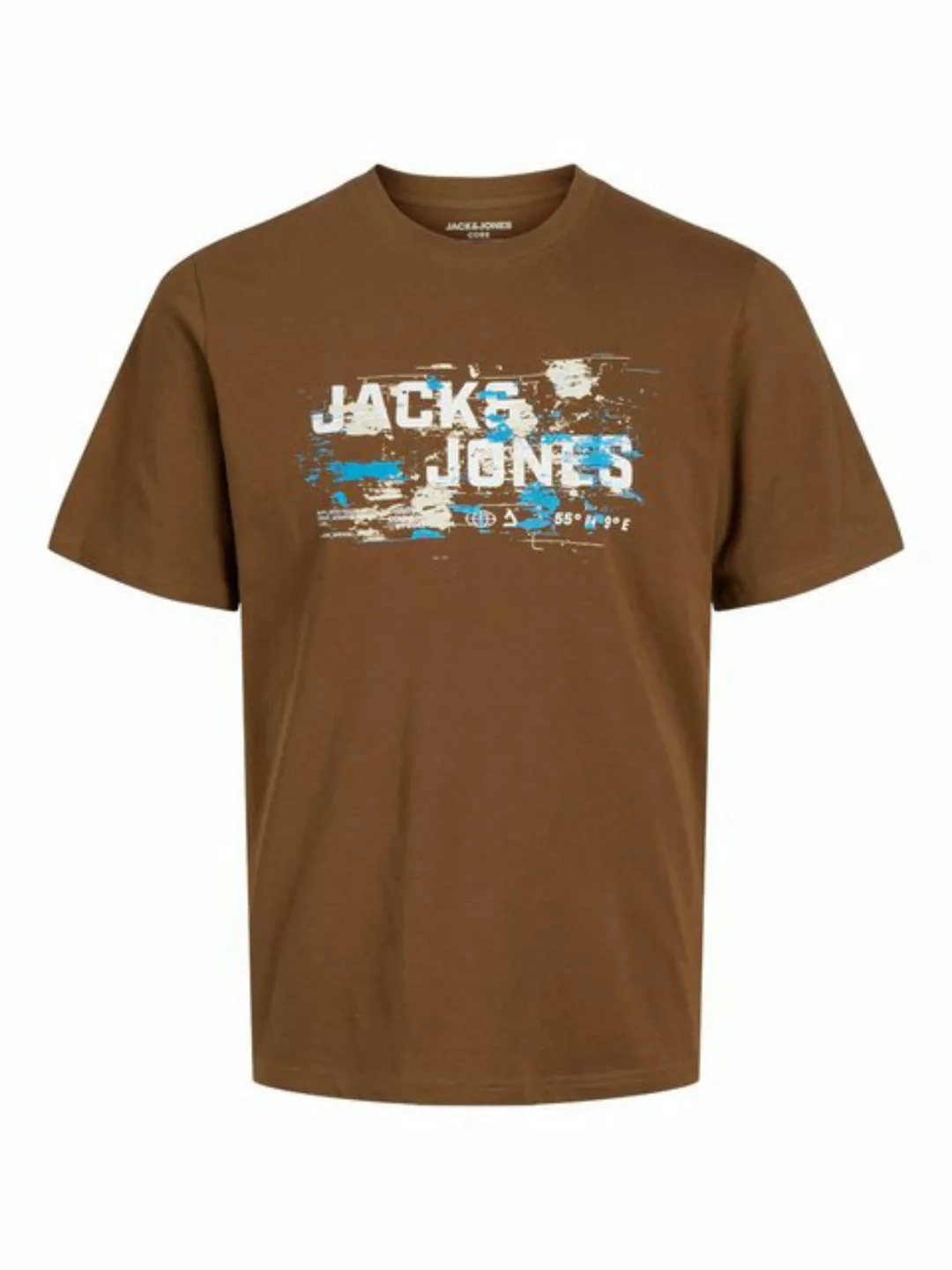 Jack & Jones Herren Rundhals T-Shirt JCOOUTDOOR LOGO - Regular Fit günstig online kaufen