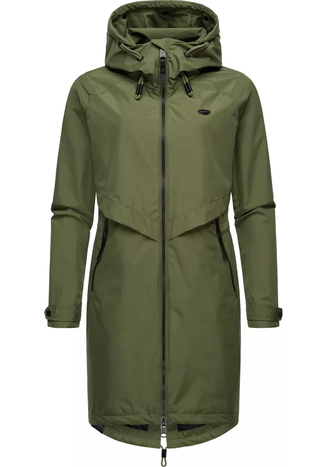 Ragwear Jerseymantel "Frodik", Wasserdichter oversized Damen Parka für die günstig online kaufen