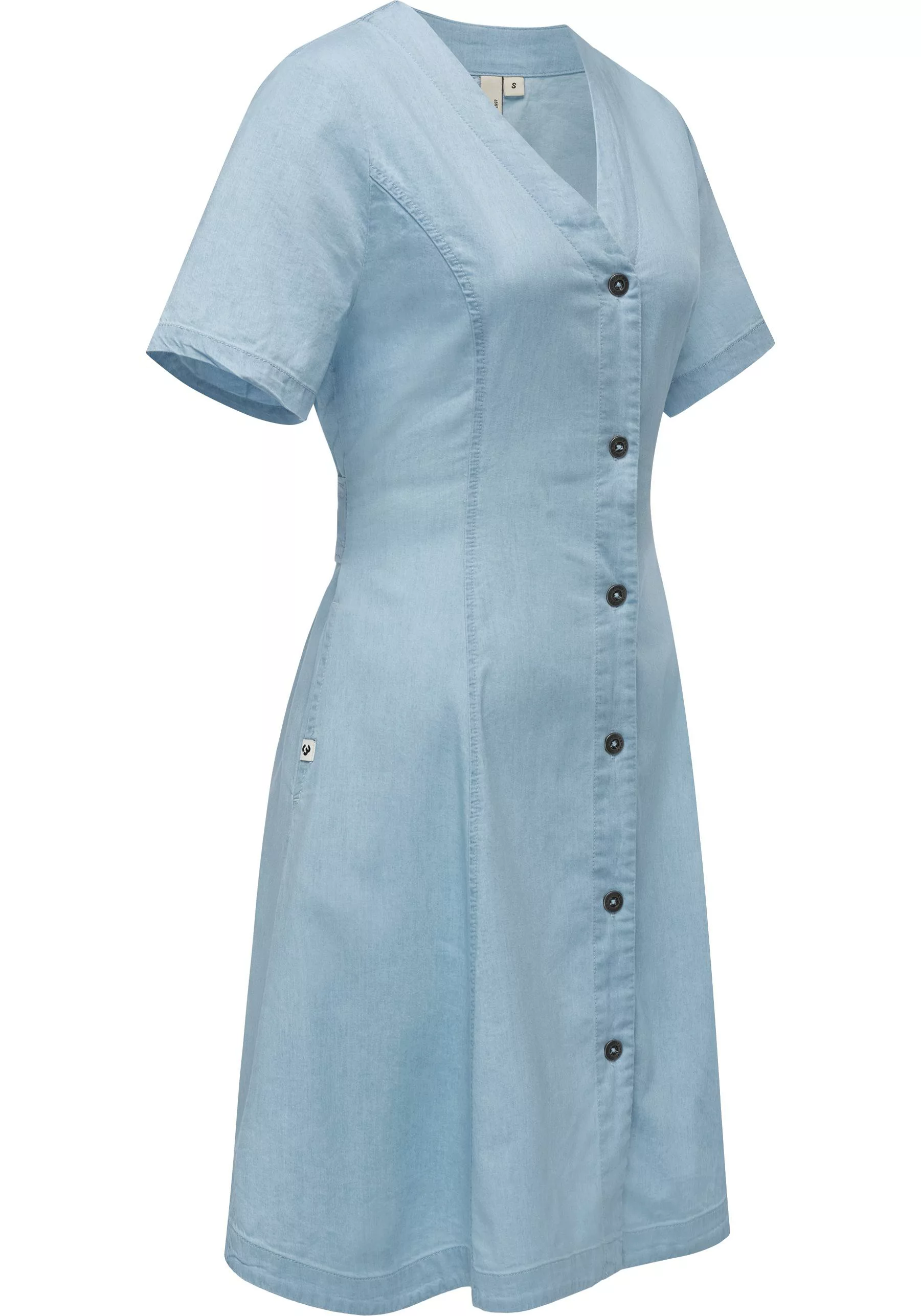 Ragwear Sommerkleid Kveeda Denim Sommerliches Minikleid günstig online kaufen