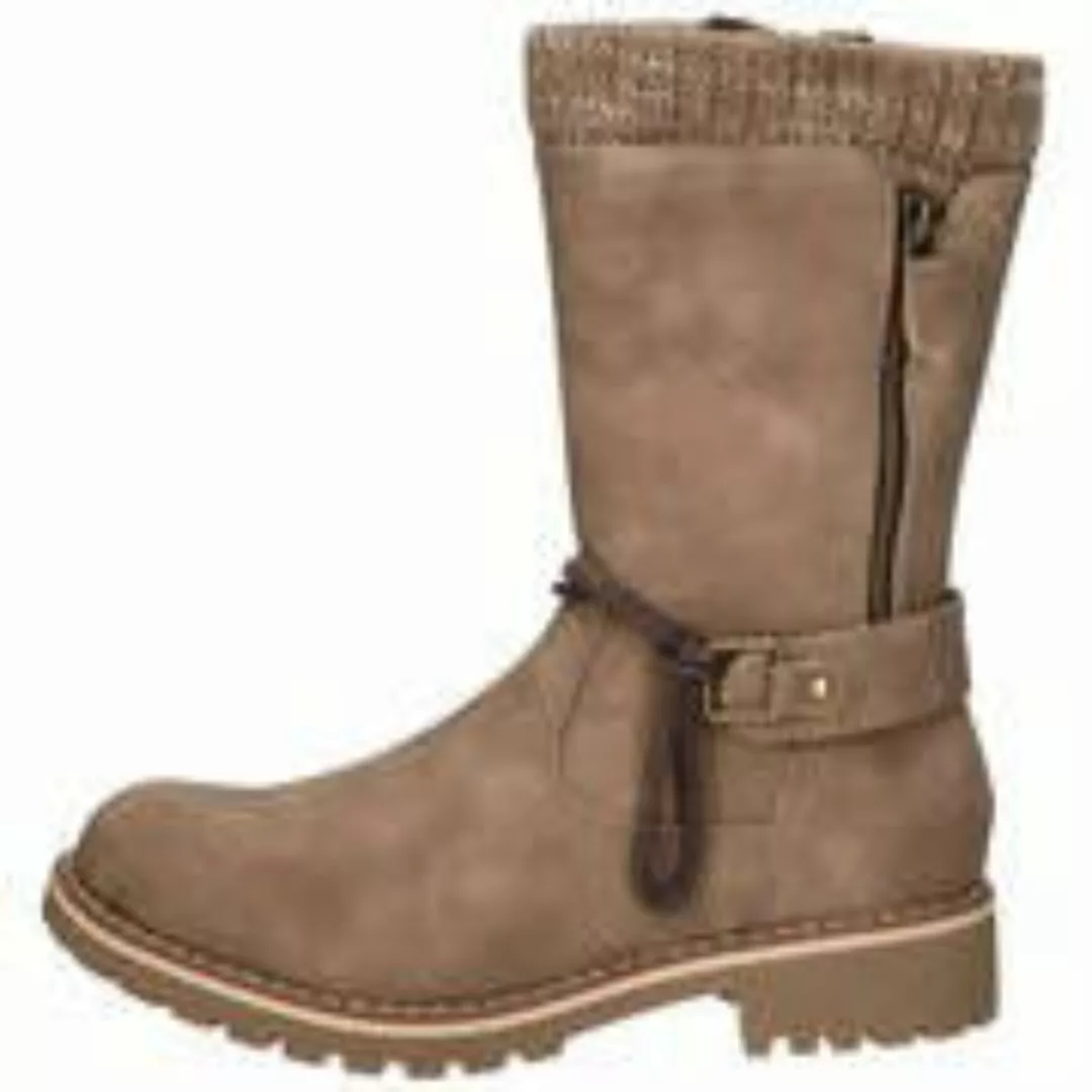 Charmosa Stiefelette Damen beige günstig online kaufen