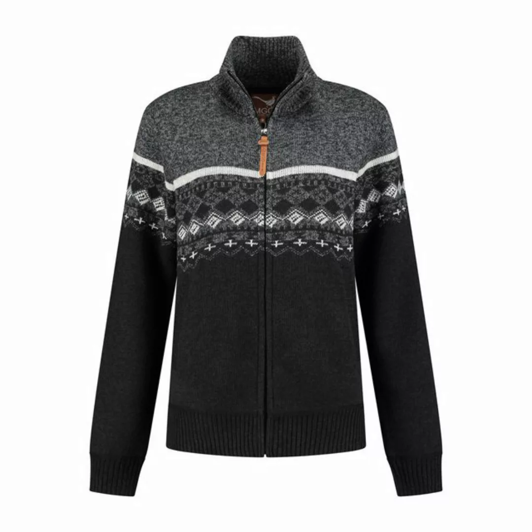 MGO Strickjacke MGO Denise Cardigan Women Grey XL günstig online kaufen