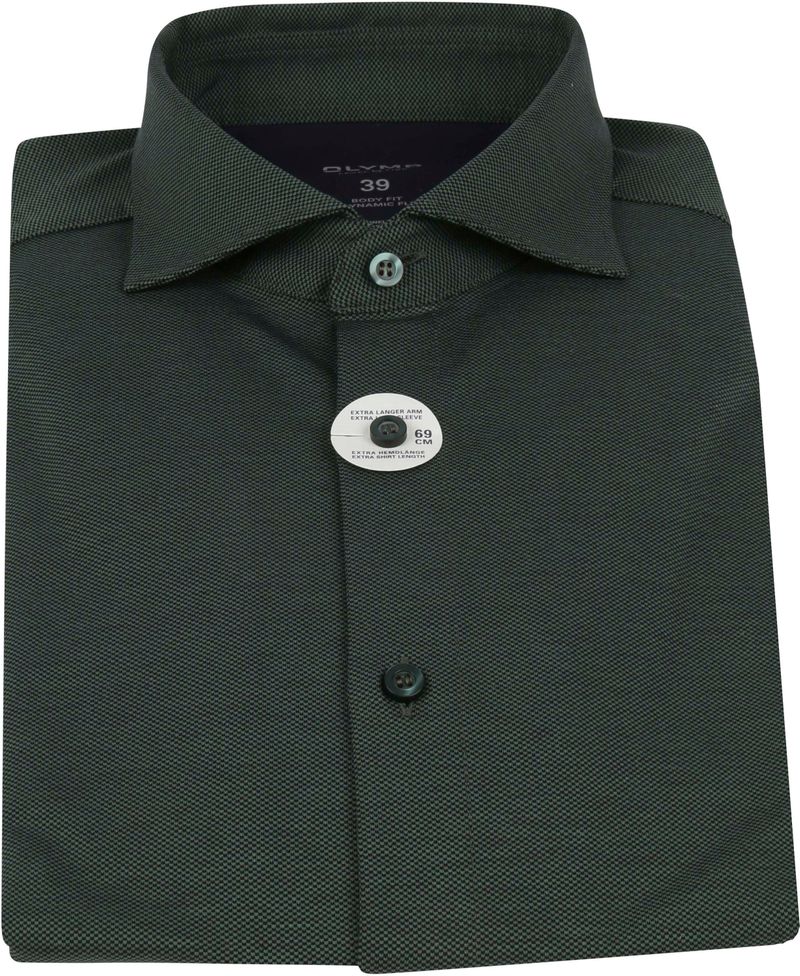 OLYMP Level Five Hemd Sleeve 7 Dunkelgrün - Größe 38 günstig online kaufen