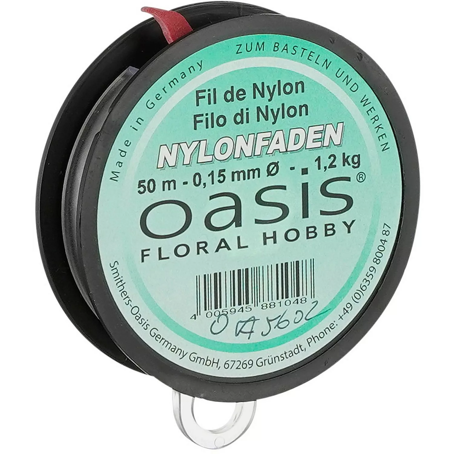 Mica Decorations Nylonfaden 0,15 mm x 50 m Transparent günstig online kaufen