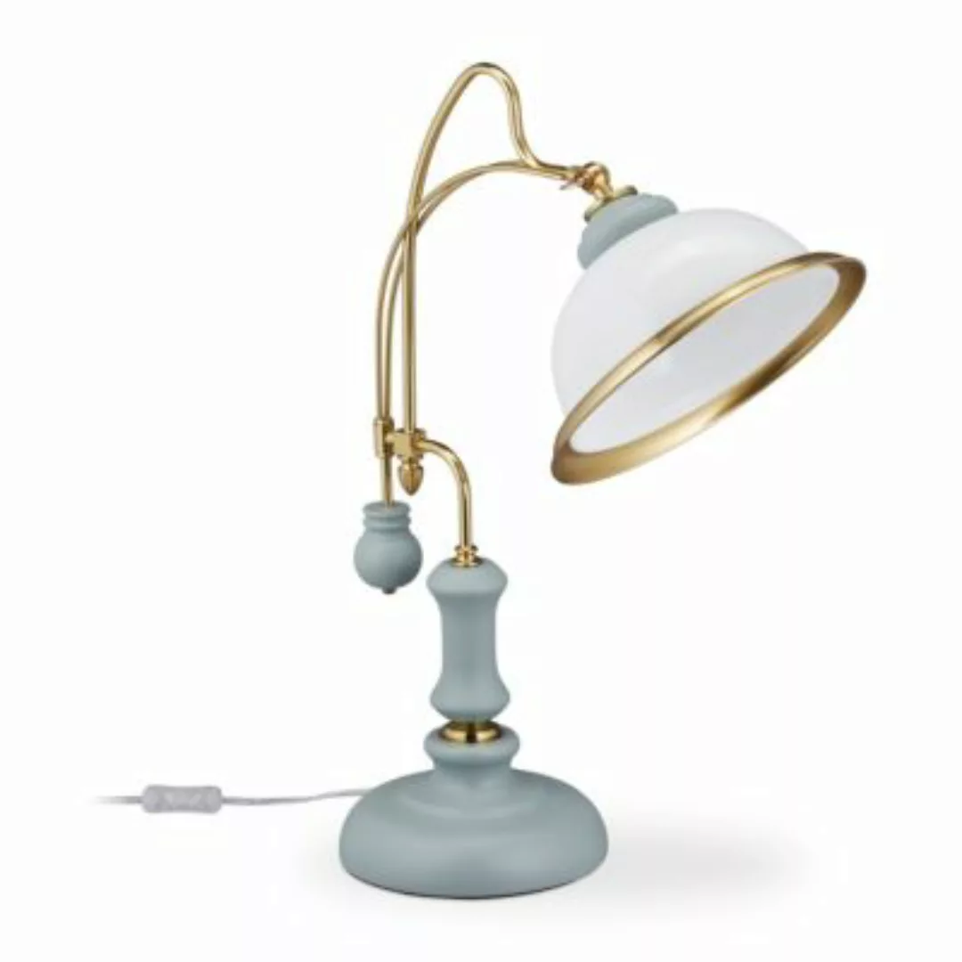 relaxdays Tischlampe im Jugendstil Design mehrfarbig günstig online kaufen