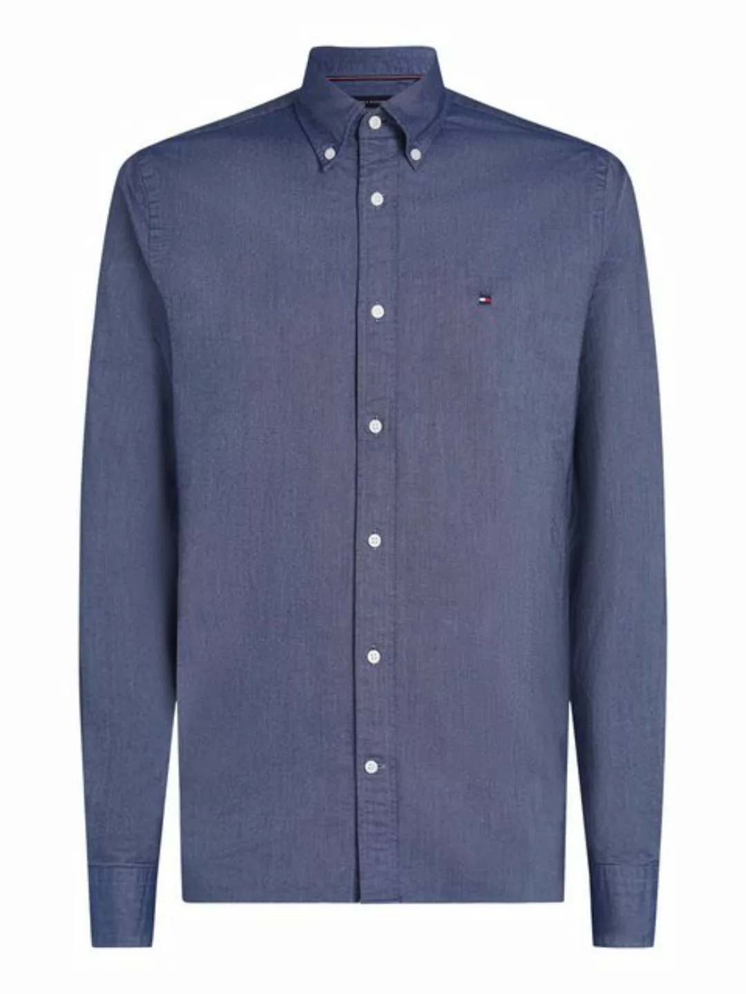 Tommy Hilfiger Langarmhemd SOLID HERITAGE OXFORD RF SHIRT günstig online kaufen