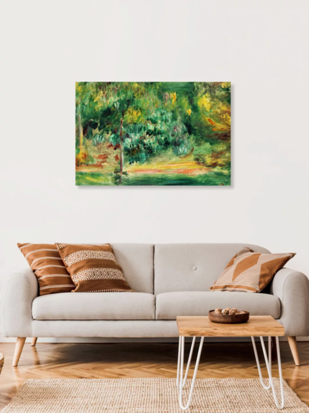 Poster / Leinwandbild - Pierre-auguste Renoir: Paysage günstig online kaufen
