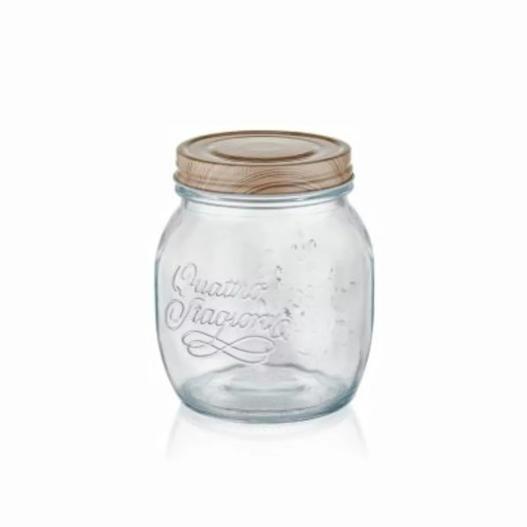 THE MIA Vorratsglas mit Deckel Quatrio 13 cm - 1000 ml transparent günstig online kaufen