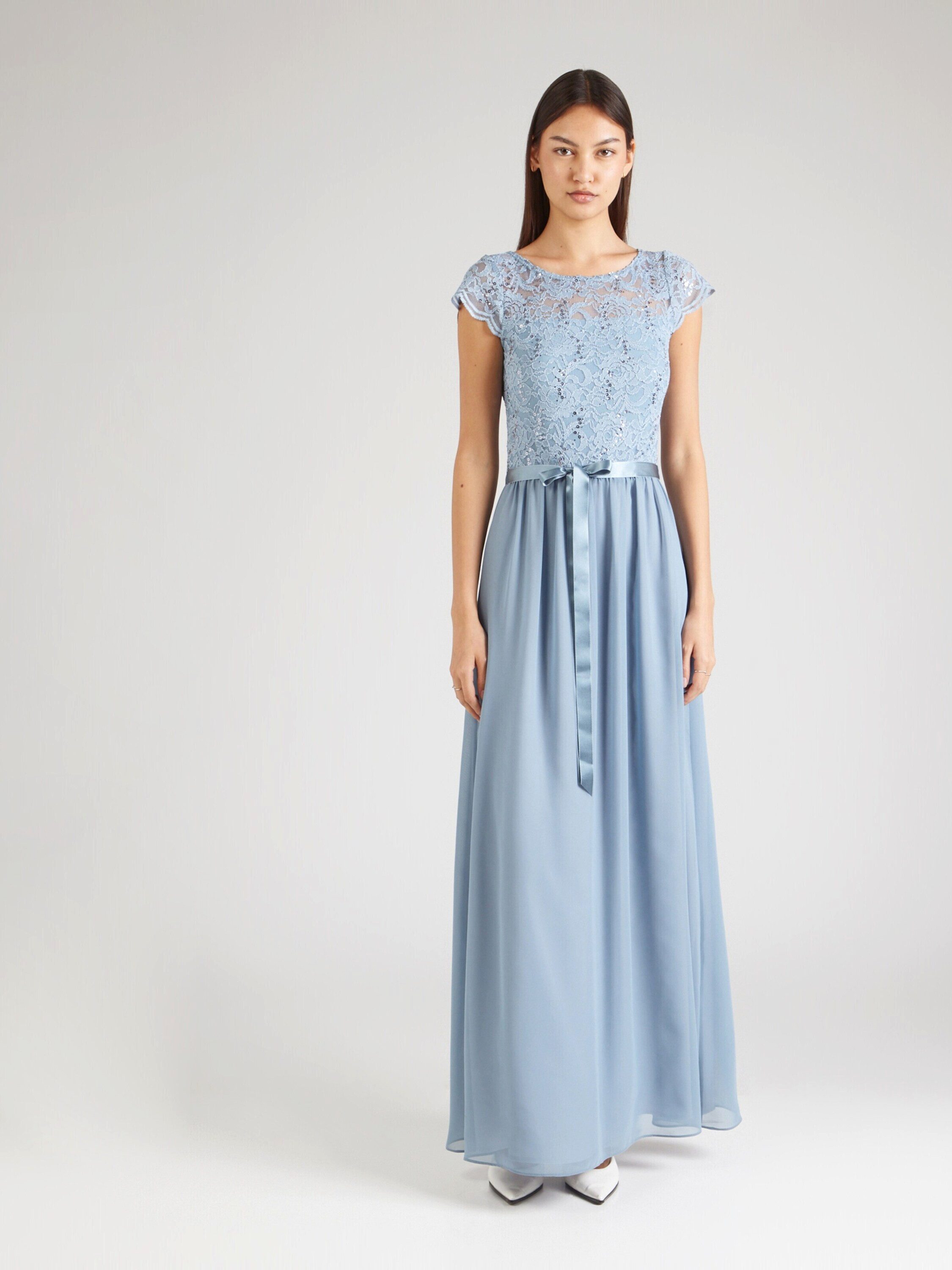 SWING Abendkleid Taillierte Passform mit ausgestelltem günstig online kaufen