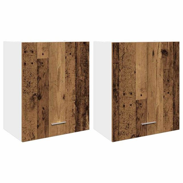 vidaXL Hängeschrank Hängeschrank Küchenschrank 2 Stk Altholz-Optik 50x31x60 günstig online kaufen