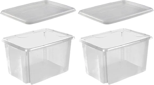 keeeper Aufbewahrungsbox "emil", (Set, 2 St.), 45 L, mit Deckel, hochwertig günstig online kaufen