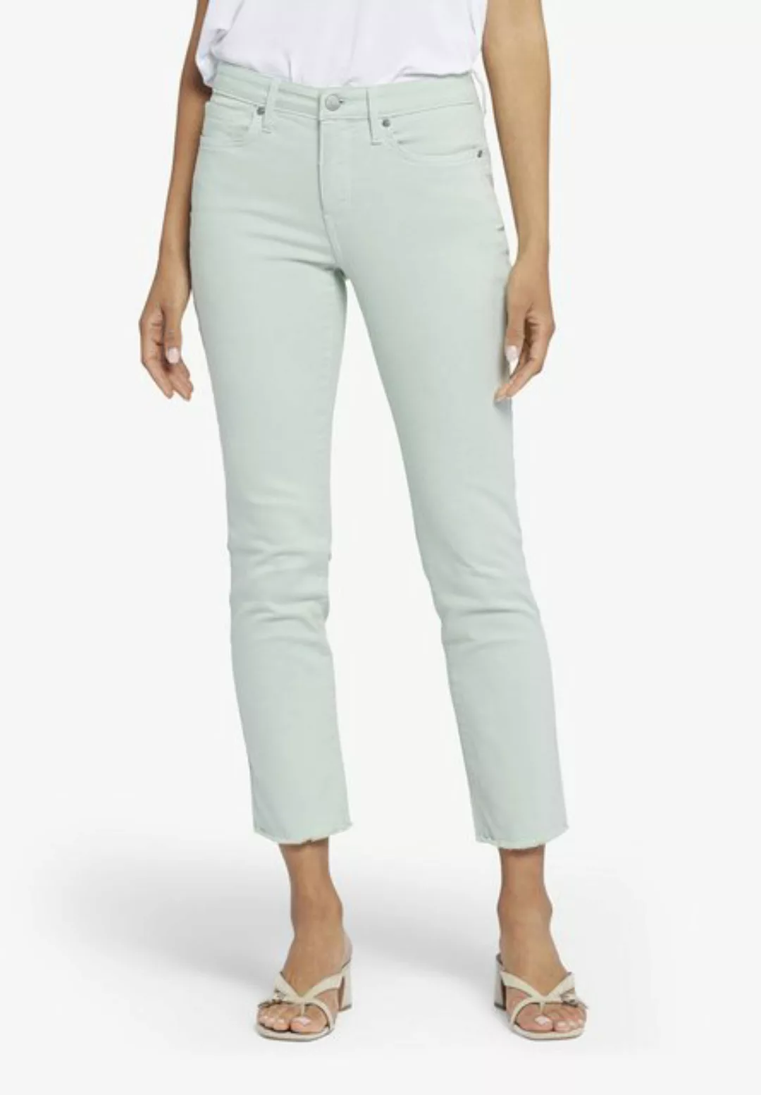 NYDJ 7/8-Jeans Sheri Ankle Fray Hem Schlankmachende Passform günstig online kaufen