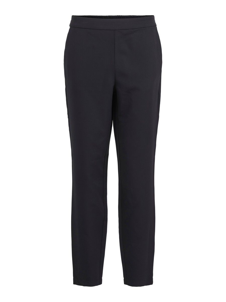 VILA Tall - Regular Waist Hose Damen Schwarz günstig online kaufen