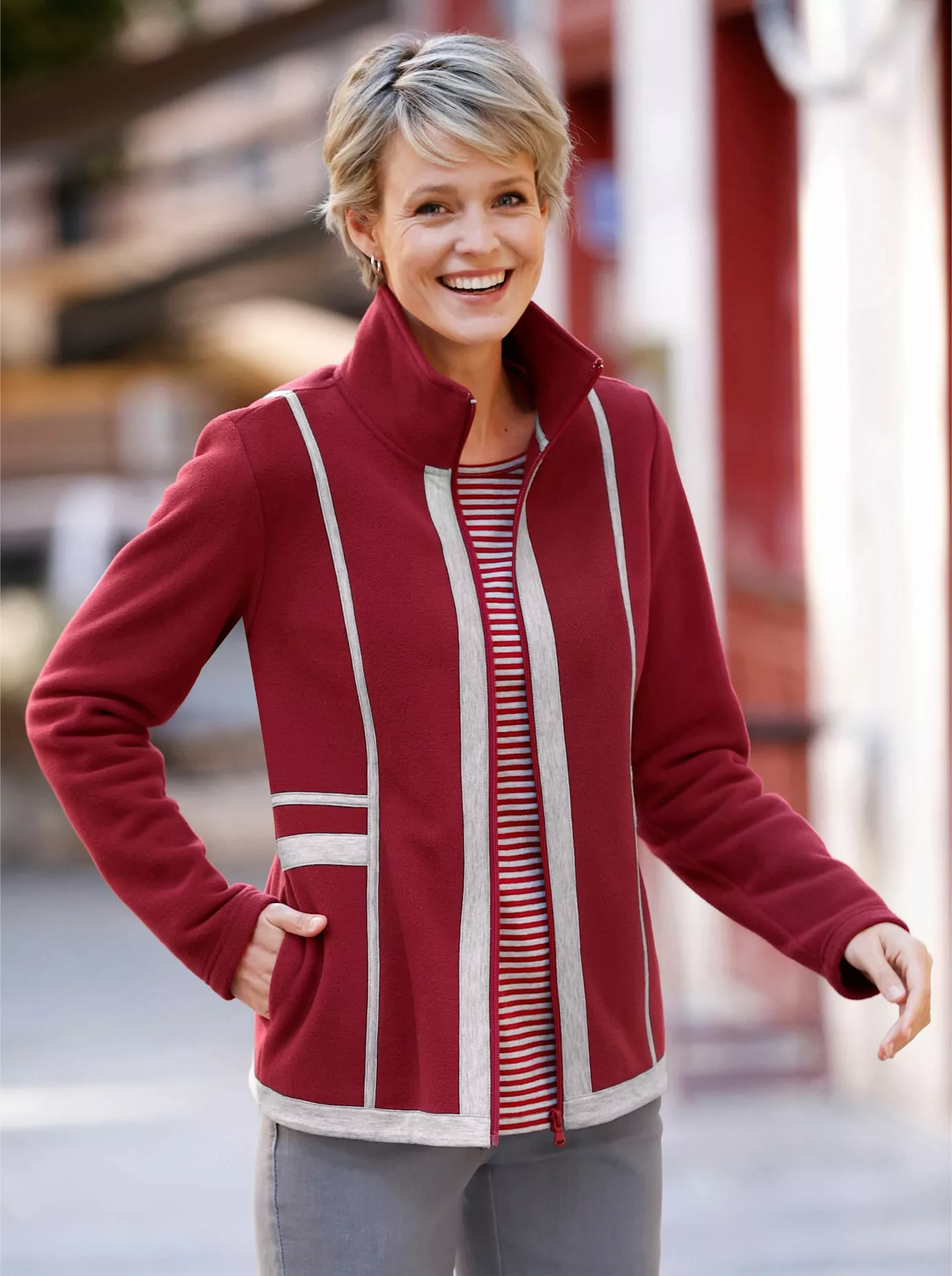 Classic Basics Fleecejacke günstig online kaufen