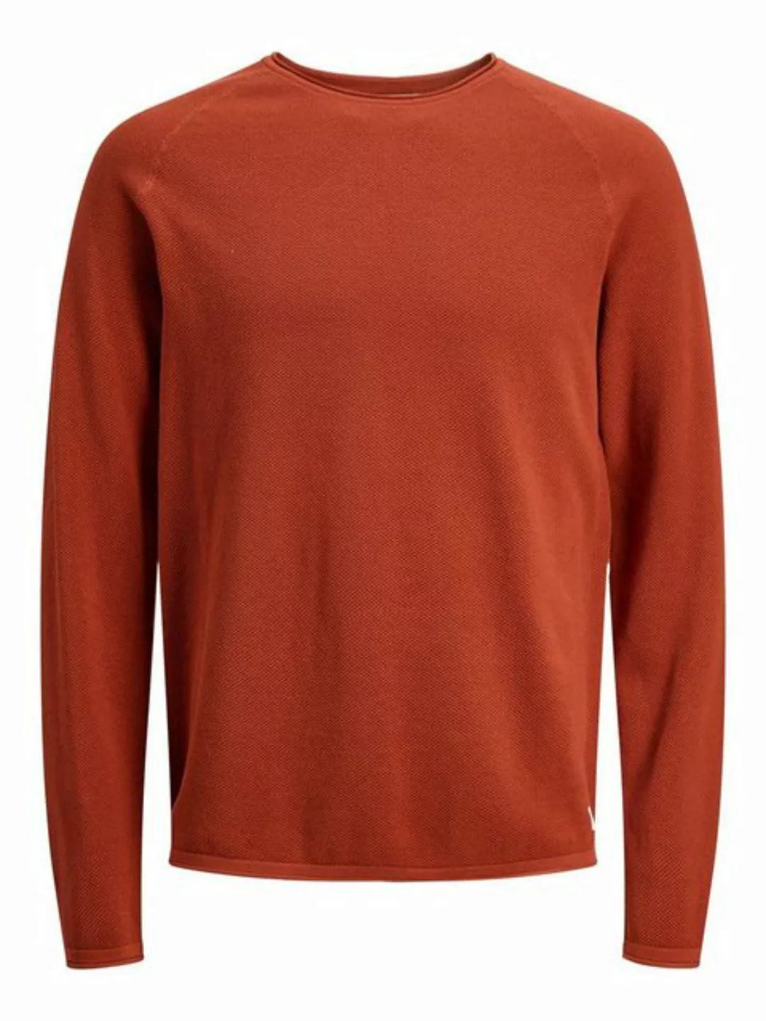 Jack & Jones Rundhalspullover JJEHILL KNIT CREW NECK NOOS aus Strukturstric günstig online kaufen