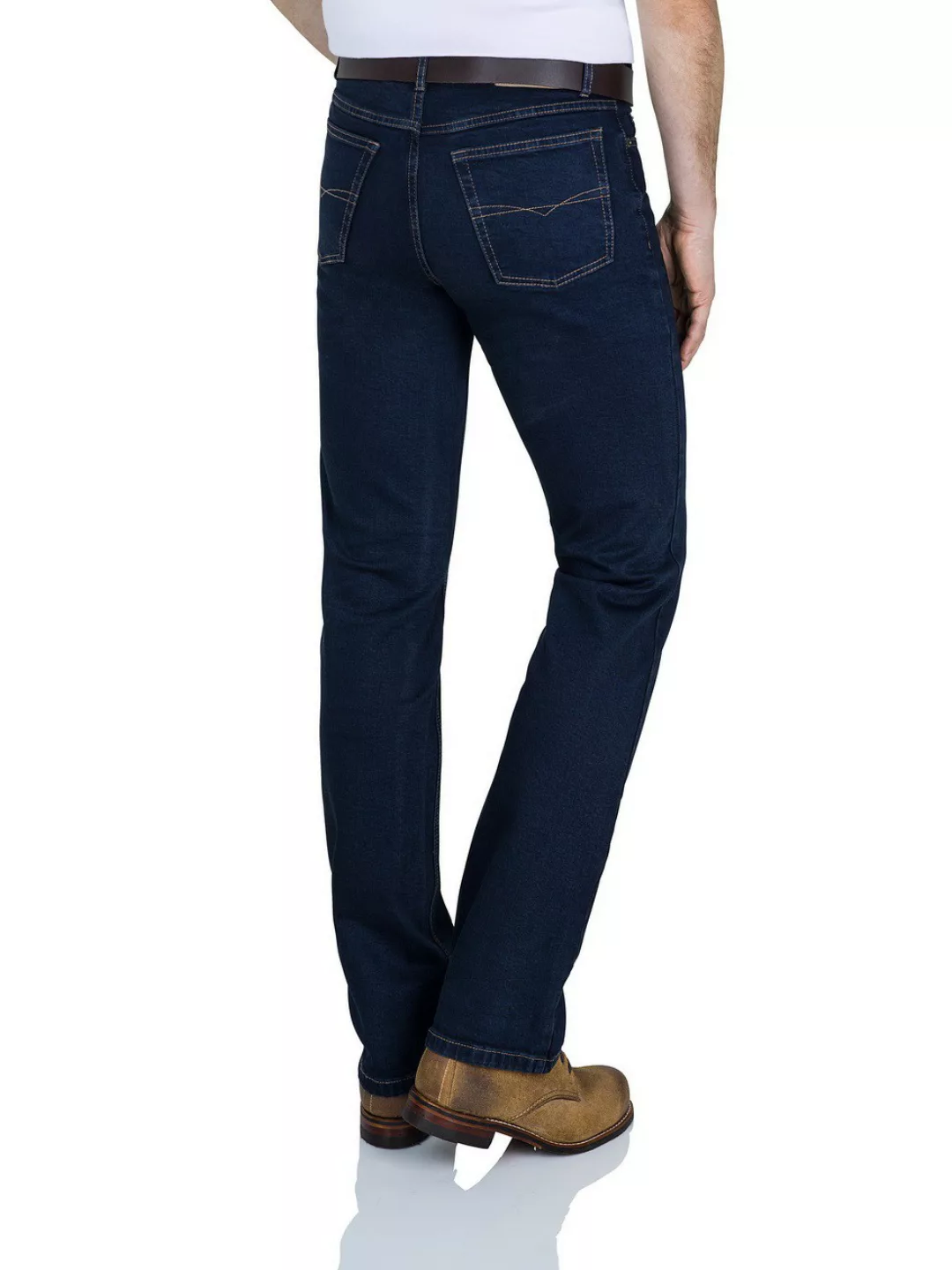 Paddock`s Herren Jeans Ranger - Slim Fit - Blau - Blue Black günstig online kaufen