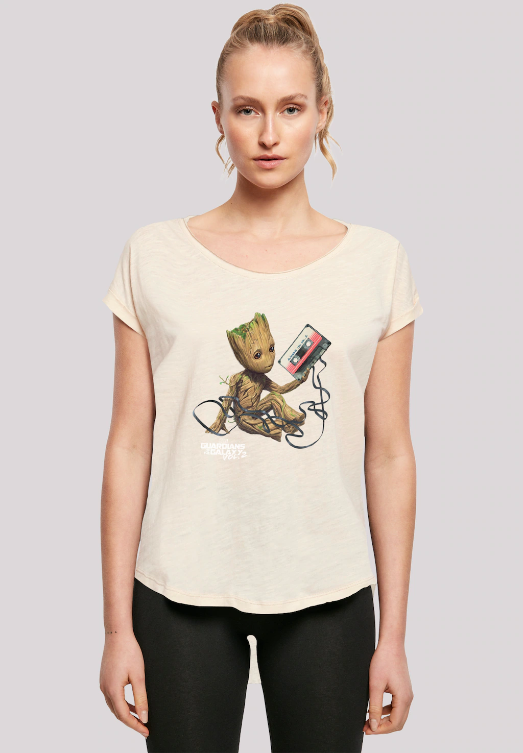 F4NT4STIC T-Shirt "Marvel Guardians Of The Galaxy Vol2 Groot Tape", Premium günstig online kaufen