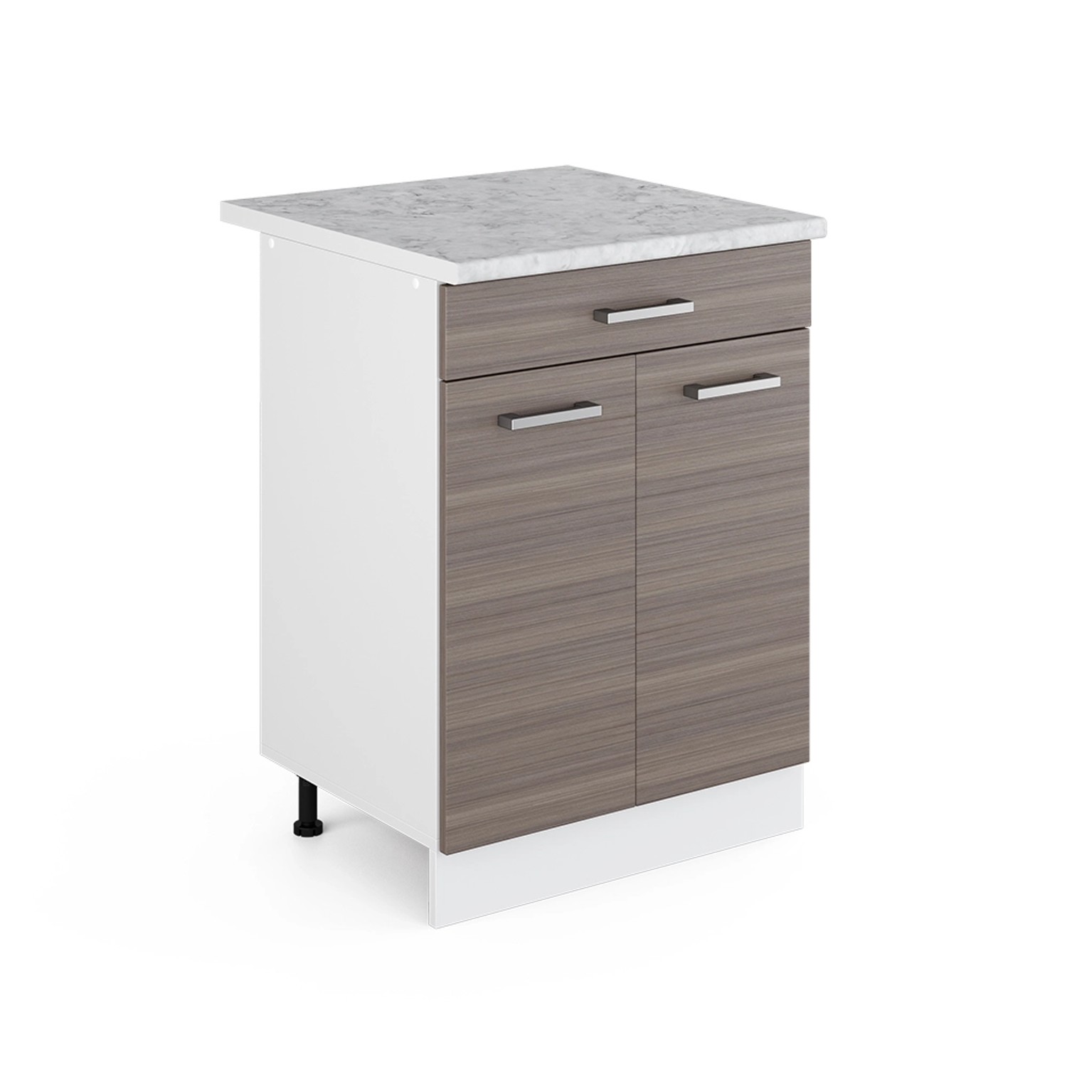 Vicco Unterschrank R-Line, Edelgrau/Weiß, 60 cm günstig online kaufen