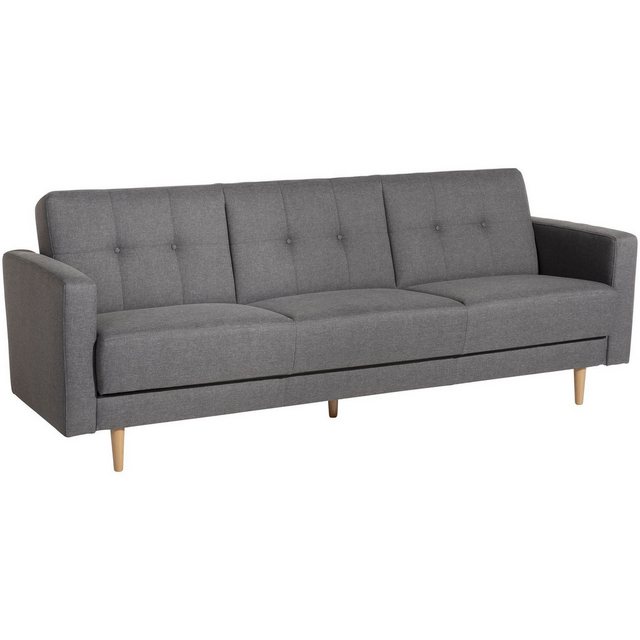 58 aufm Kessel Sofa 3-Sitzer mit Bettfunktion Karalee Bezug Flachgewebe Buc günstig online kaufen