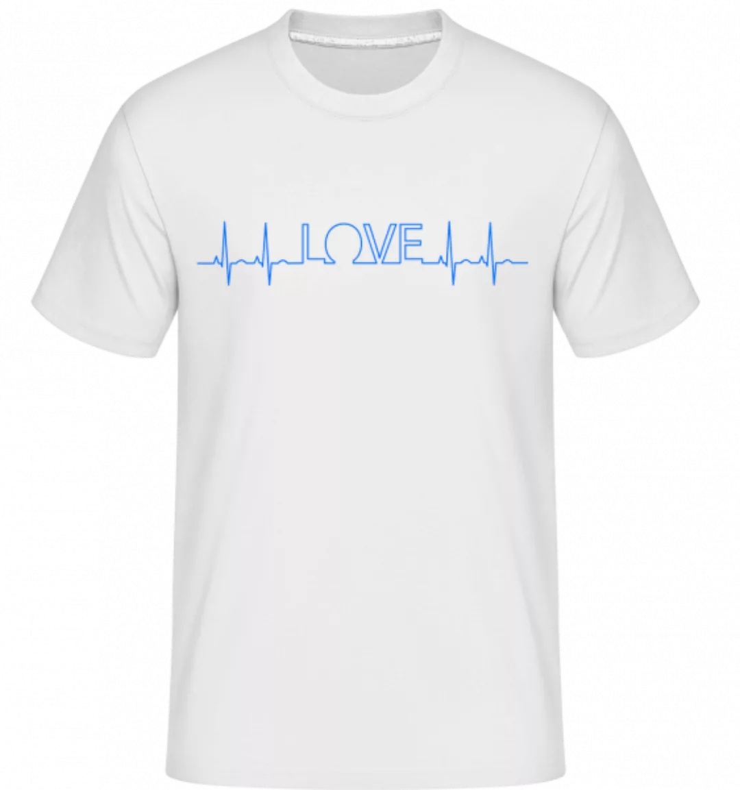 Love Heartbeat · Shirtinator Männer T-Shirt günstig online kaufen