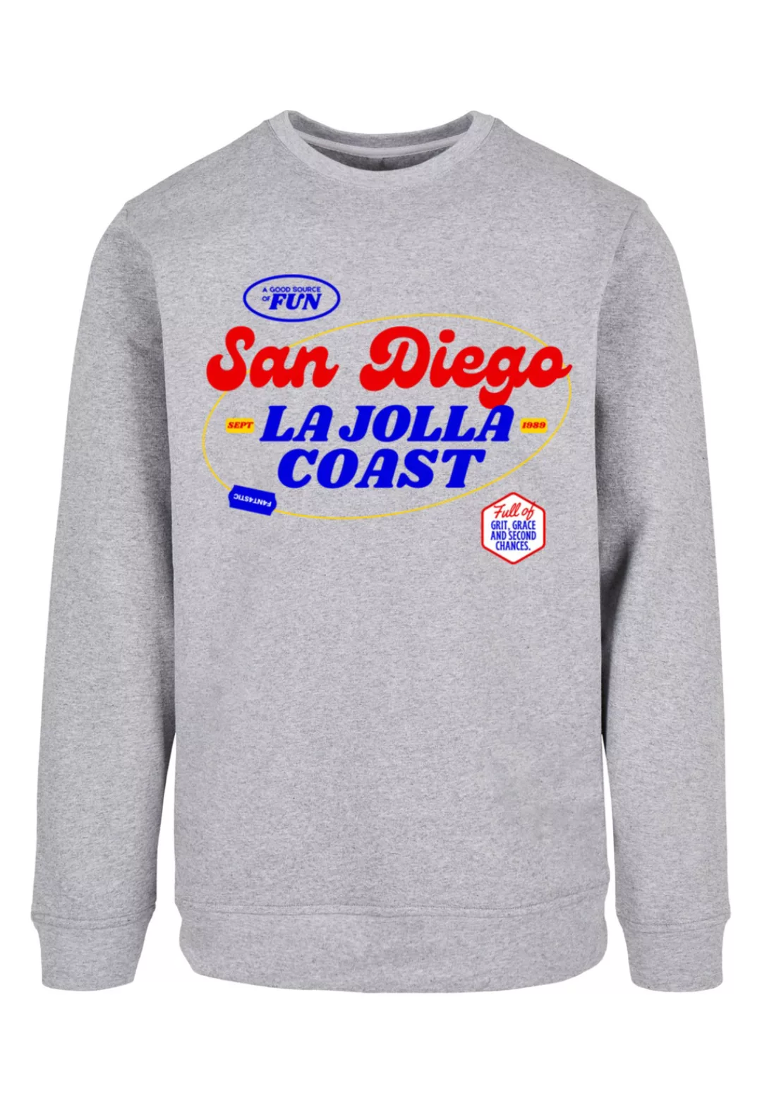 F4NT4STIC Kapuzenpullover "San Diego CREW", Print günstig online kaufen