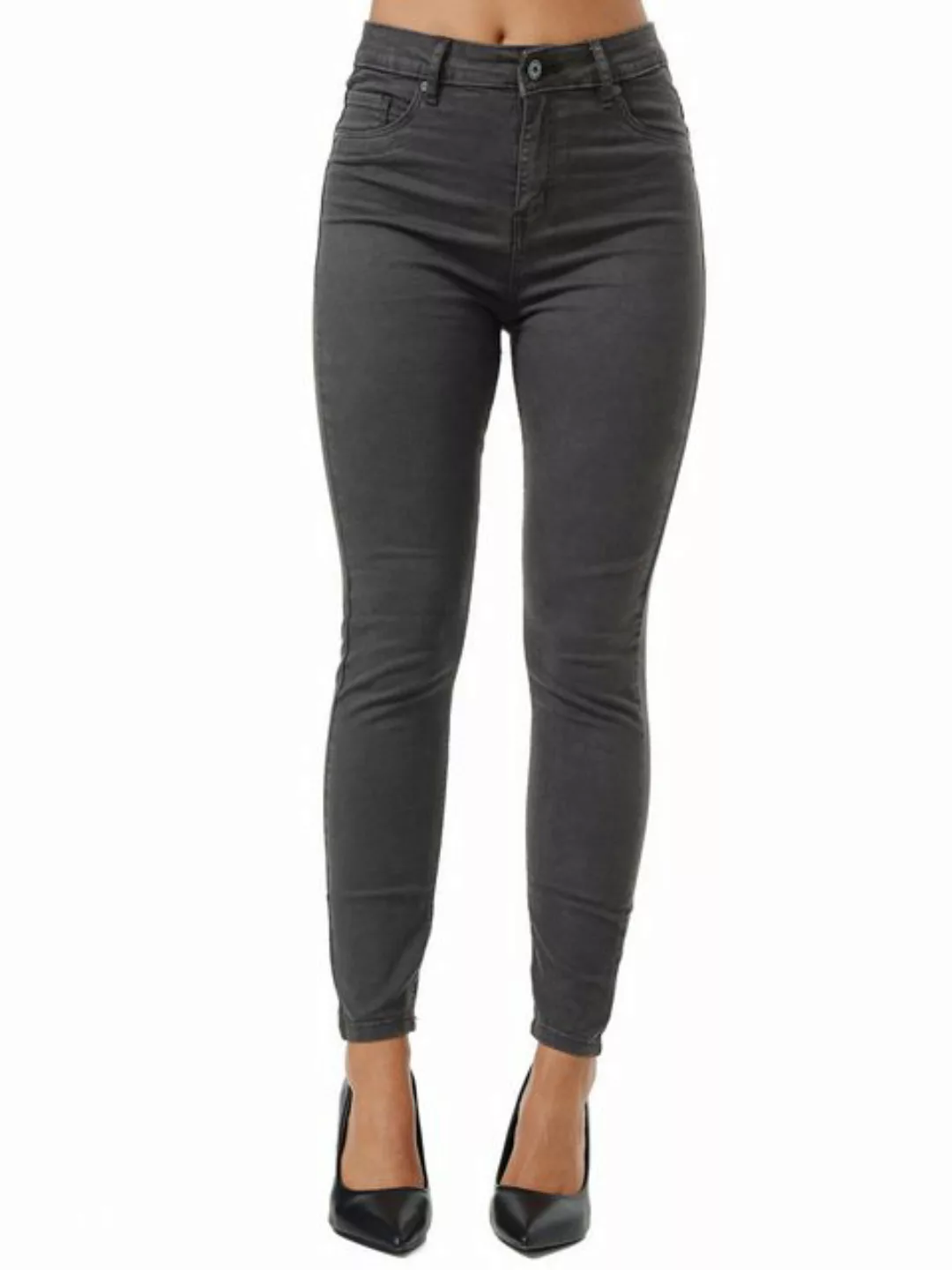 Tazzio Skinny-fit-Jeans F133 Damen High Rise Jeanshose günstig online kaufen