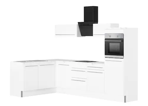 KOCHSTATION Küche »KS-Bern2«, Stellmaße 295 x 175 cm, wahlweise mit E-Gerät günstig online kaufen
