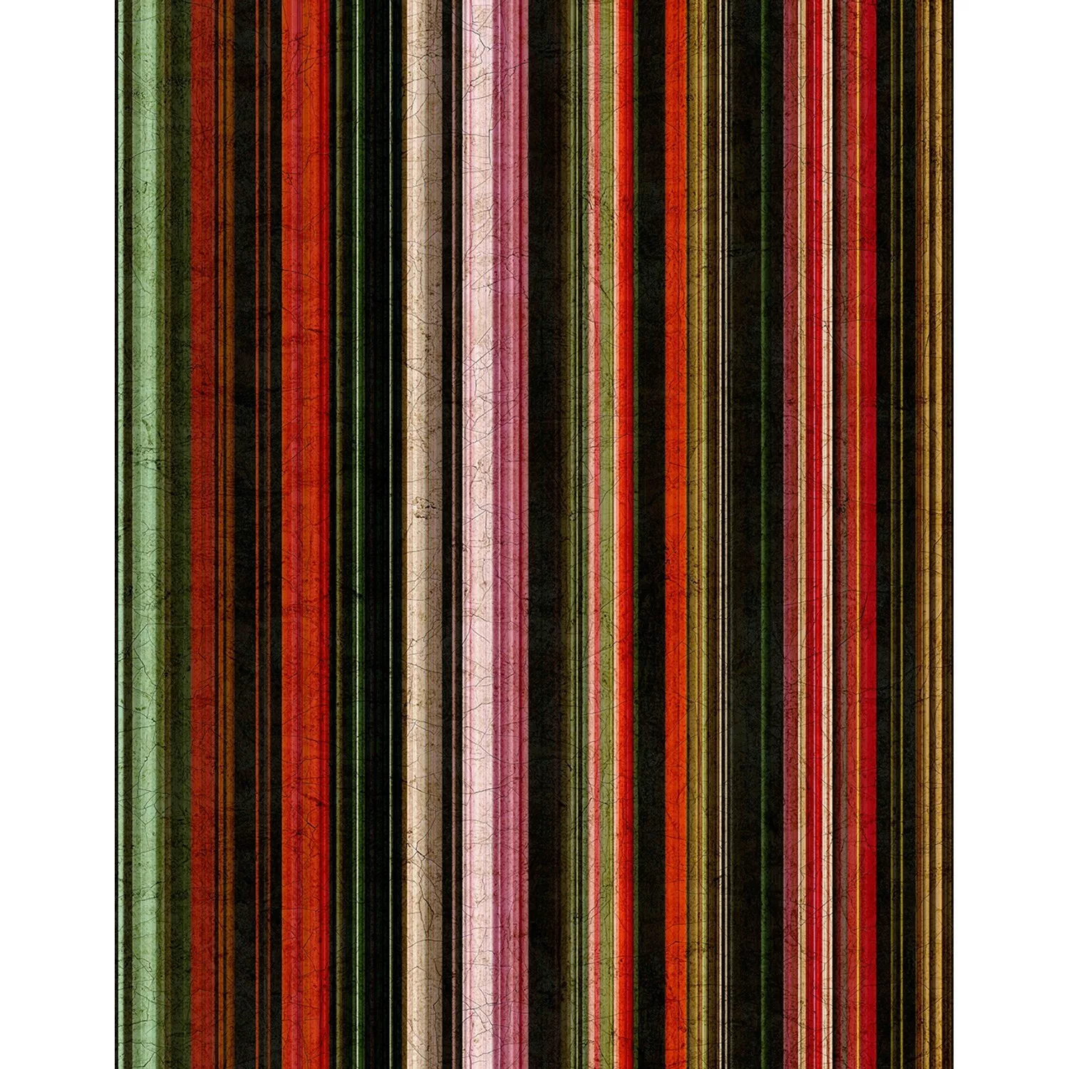 Marburg Fototapete Streifen Modern 2,7 m x 2,12 m Schwarz-Rot FSC® günstig online kaufen
