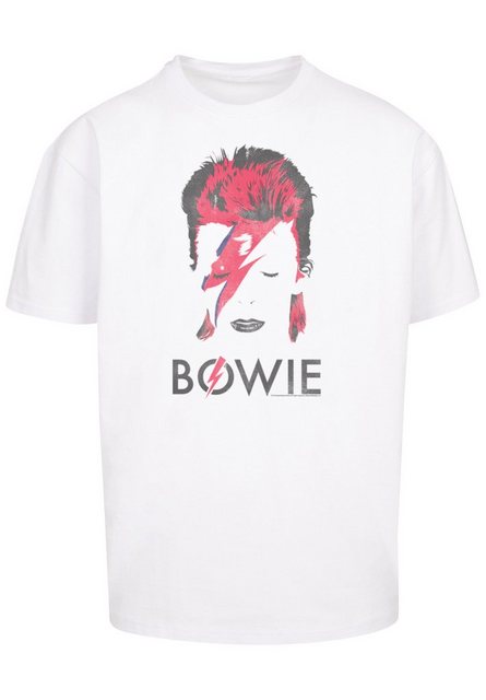 F4NT4STIC T-Shirt David Bowie Aladdin Sane Distressed Print günstig online kaufen