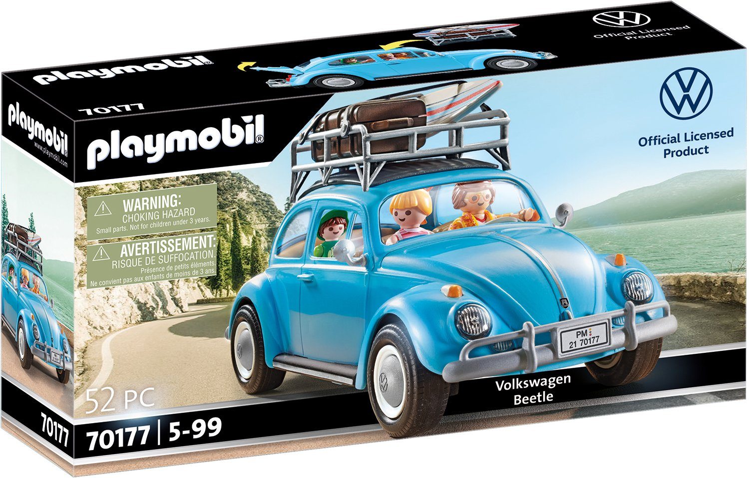 Playmobil® Spielzeug-Auto Volkswagen Käfer (70177) Konstruktions-Spielset, günstig online kaufen