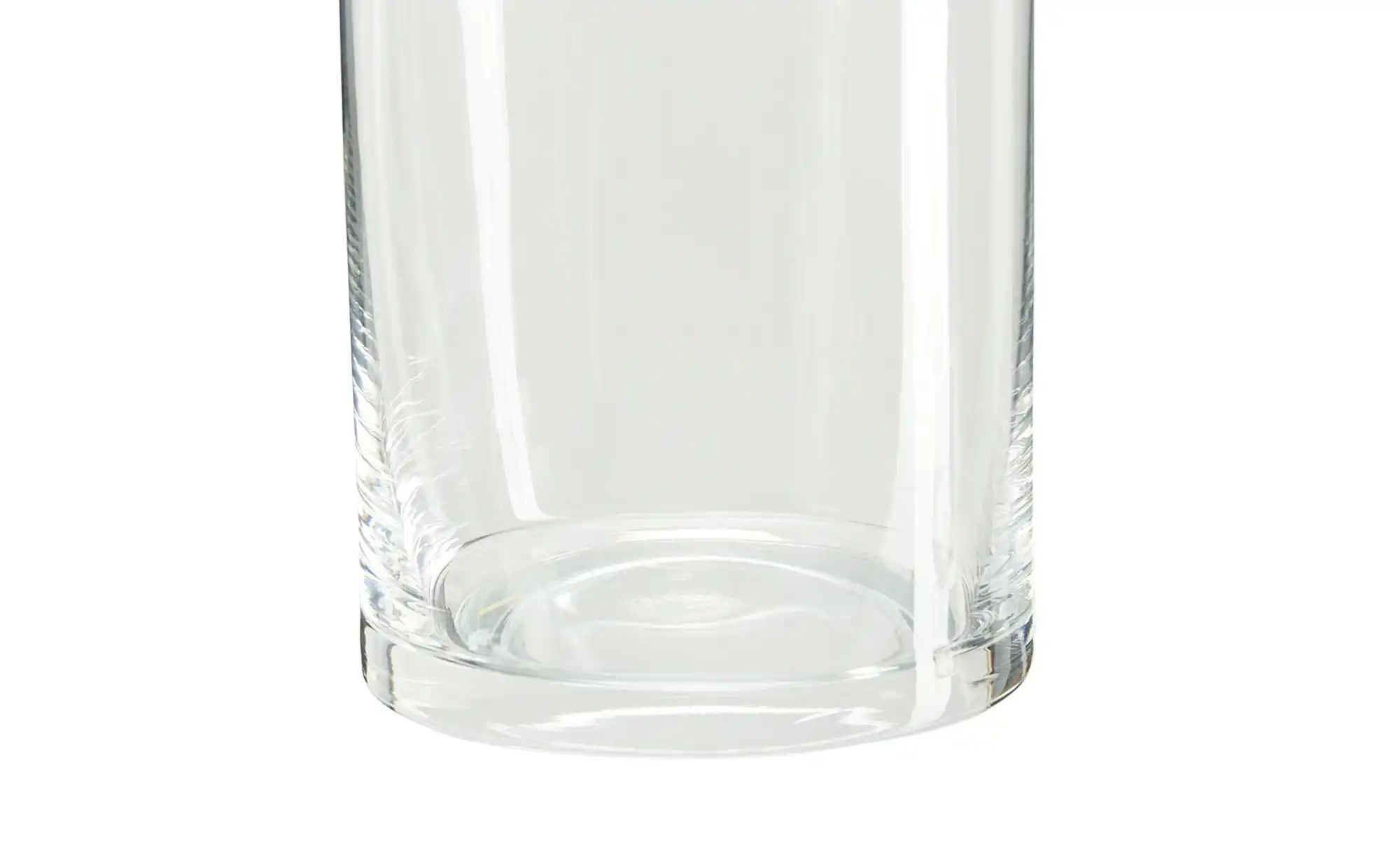 Vase ¦ transparent/klar ¦ Glas ¦ Maße (cm): H: 24  Ø: 11 Accessoires > Vase günstig online kaufen