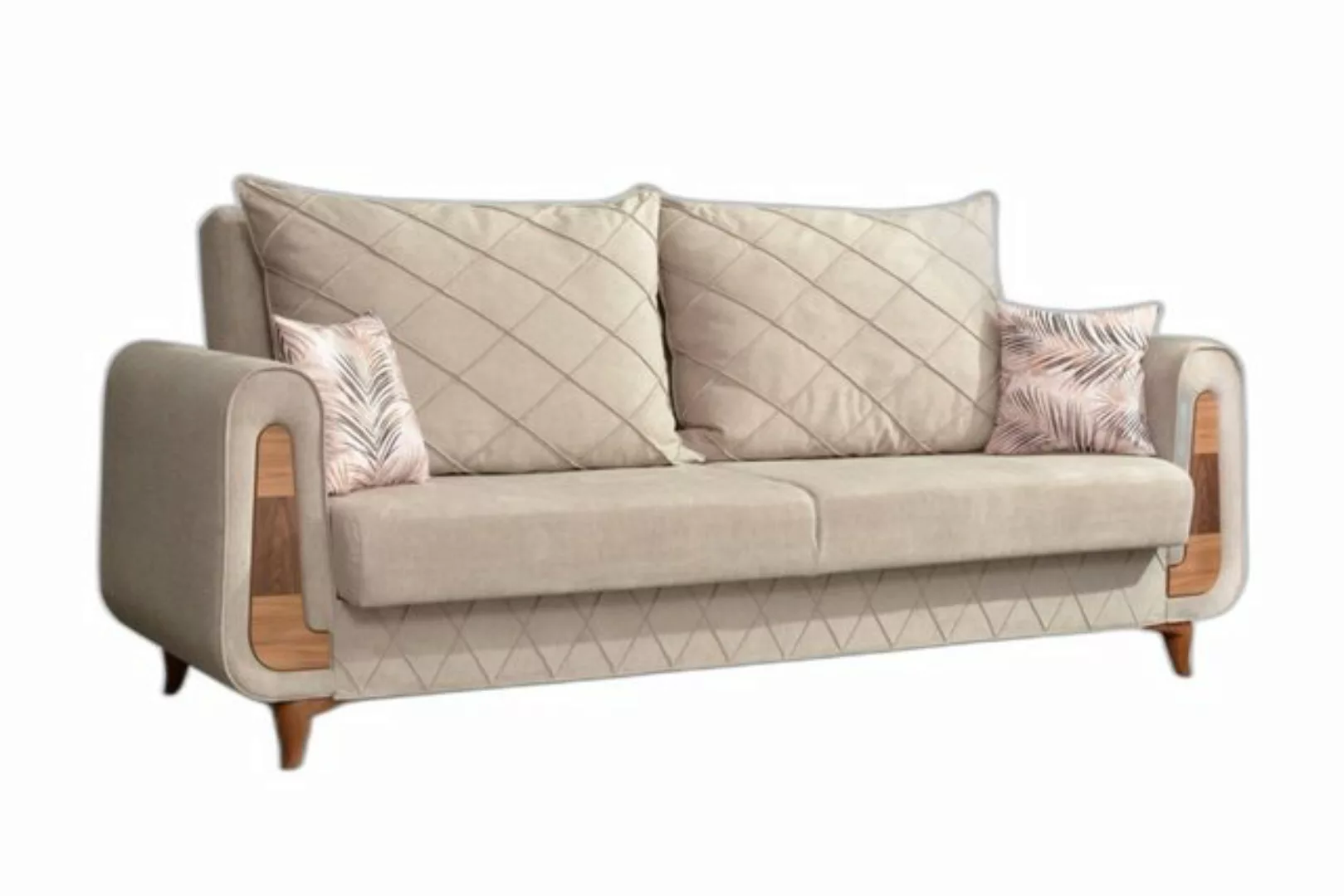 Xlmoebel 3-Sitzer Designer Moderne Luxus Sofa 3 Sitzer Möbel Polster Textil günstig online kaufen