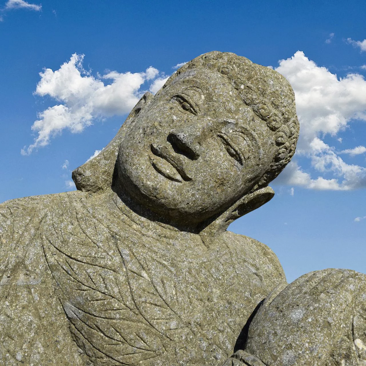 Garten Skulptur Aus Naturstein Buddha Nandyal günstig online kaufen