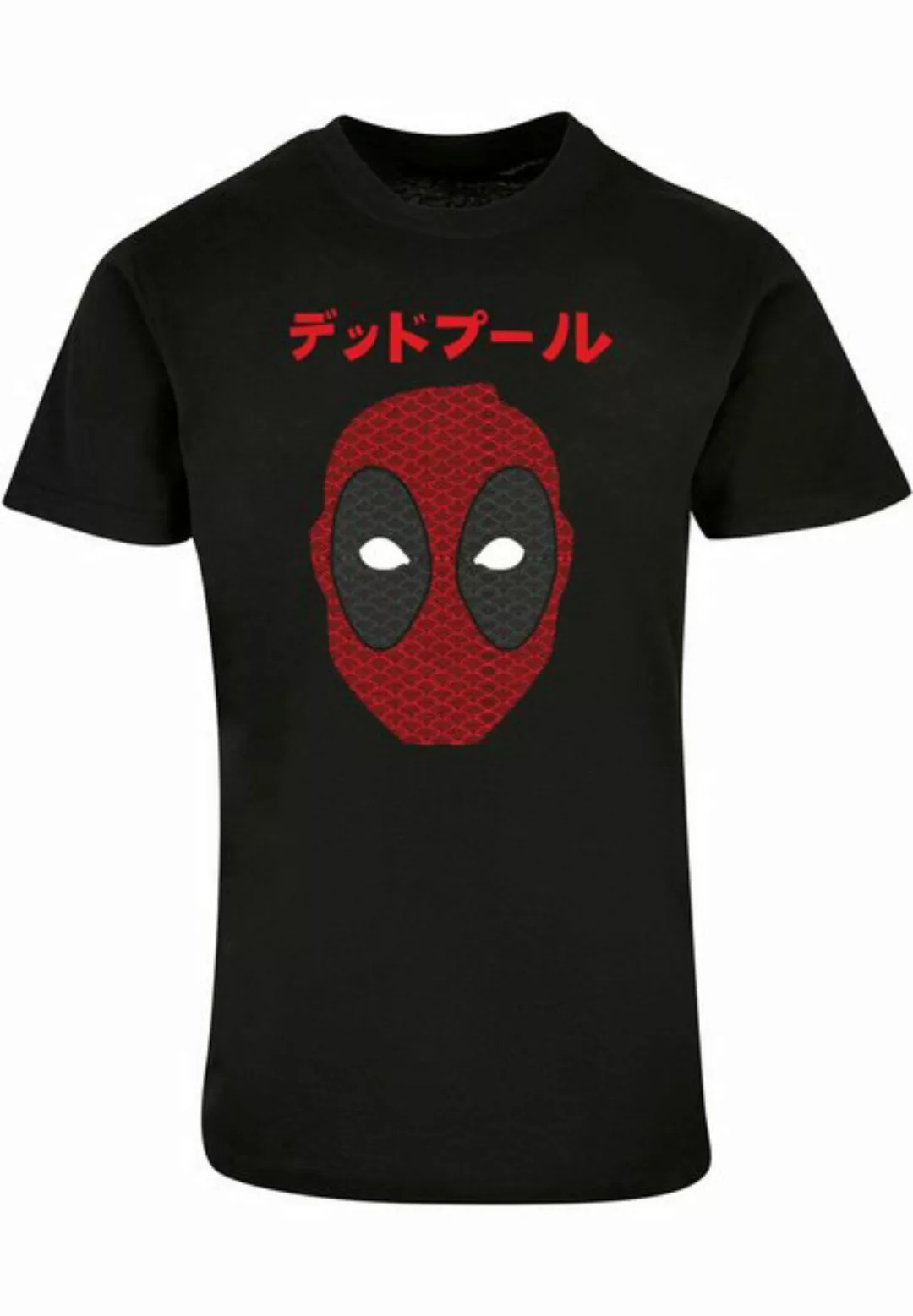 ABSOLUTE CULT T-Shirt ABSOLUTE CULT Herren Deadpool - Japanese Seigaiha Hea günstig online kaufen