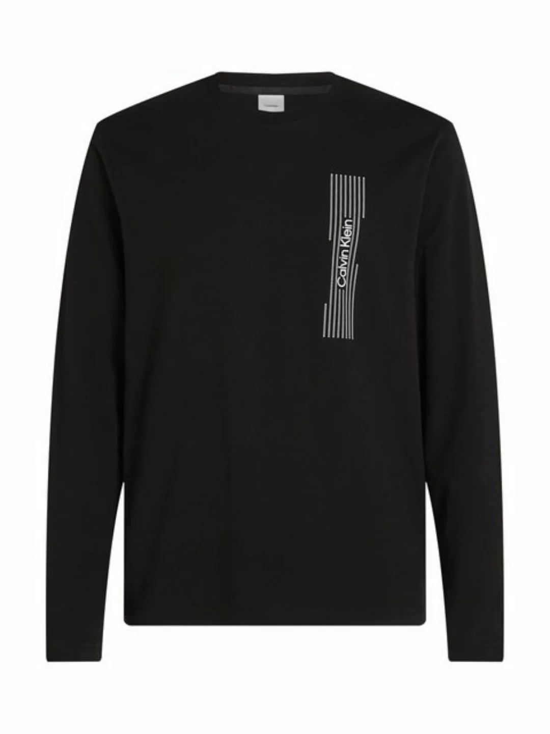 Calvin Klein Langarmshirt HORIZONTAL LOGO LS T-SHIRT mit Logoprägung günstig online kaufen