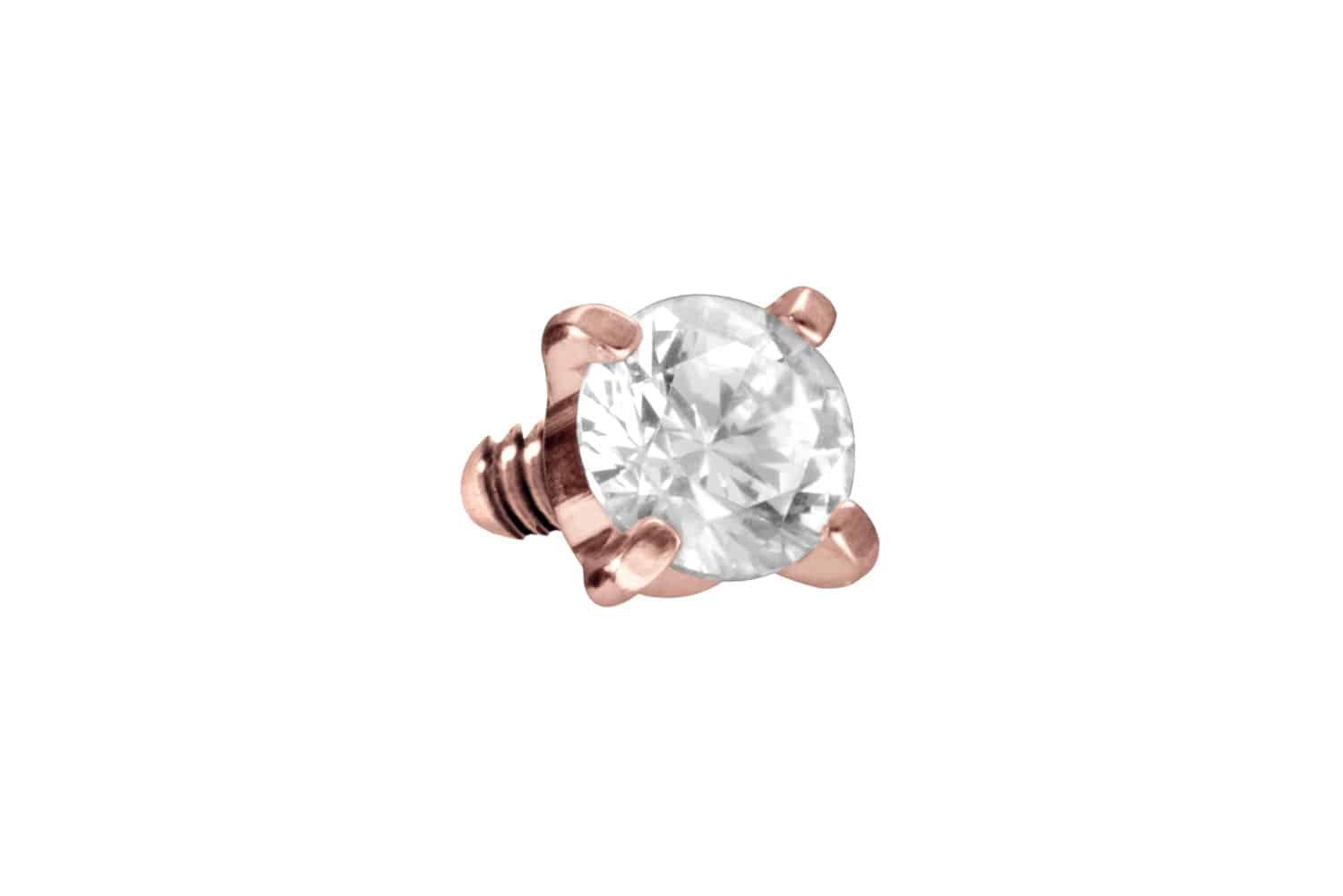 PIERCINGLINE Piercing-Set Titan Schraubaufsatz mit Außengewinde günstig online kaufen