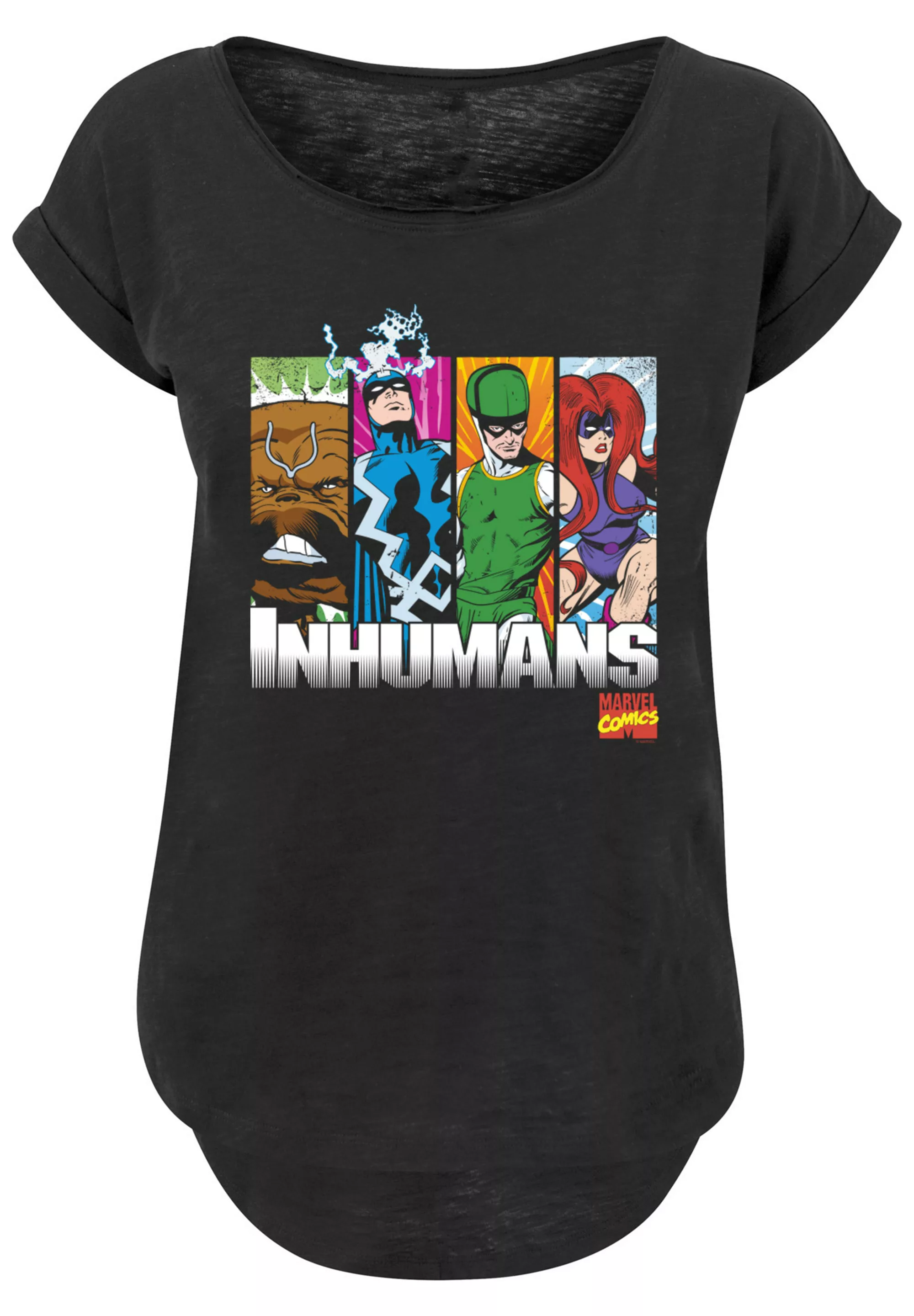 F4NT4STIC T-Shirt "Marvel Inhumans", Damen,Premium Merch,Lang,Longshirt,Log günstig online kaufen