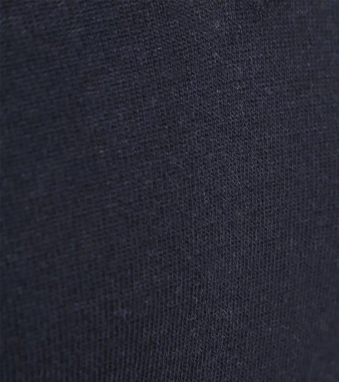 Gant Lammwolle Pullover Blau-Melange - Größe 3XL günstig online kaufen