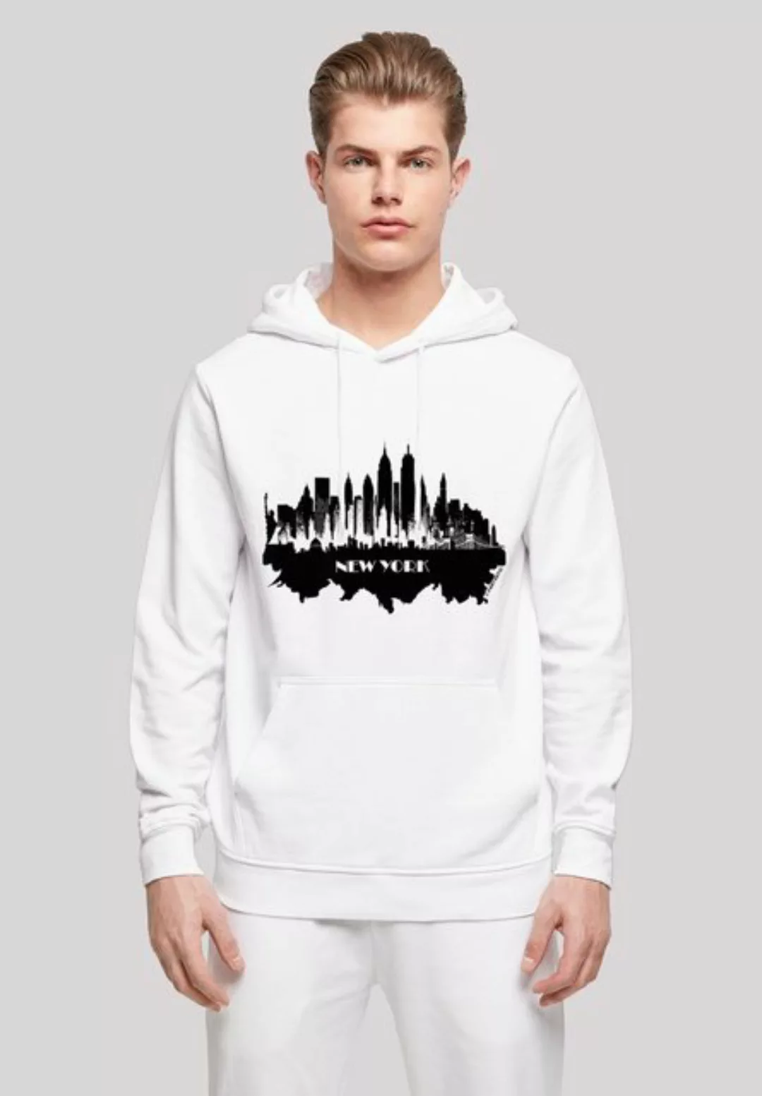 F4NT4STIC Kapuzenpullover Cities Collection - New York skyline Print günstig online kaufen