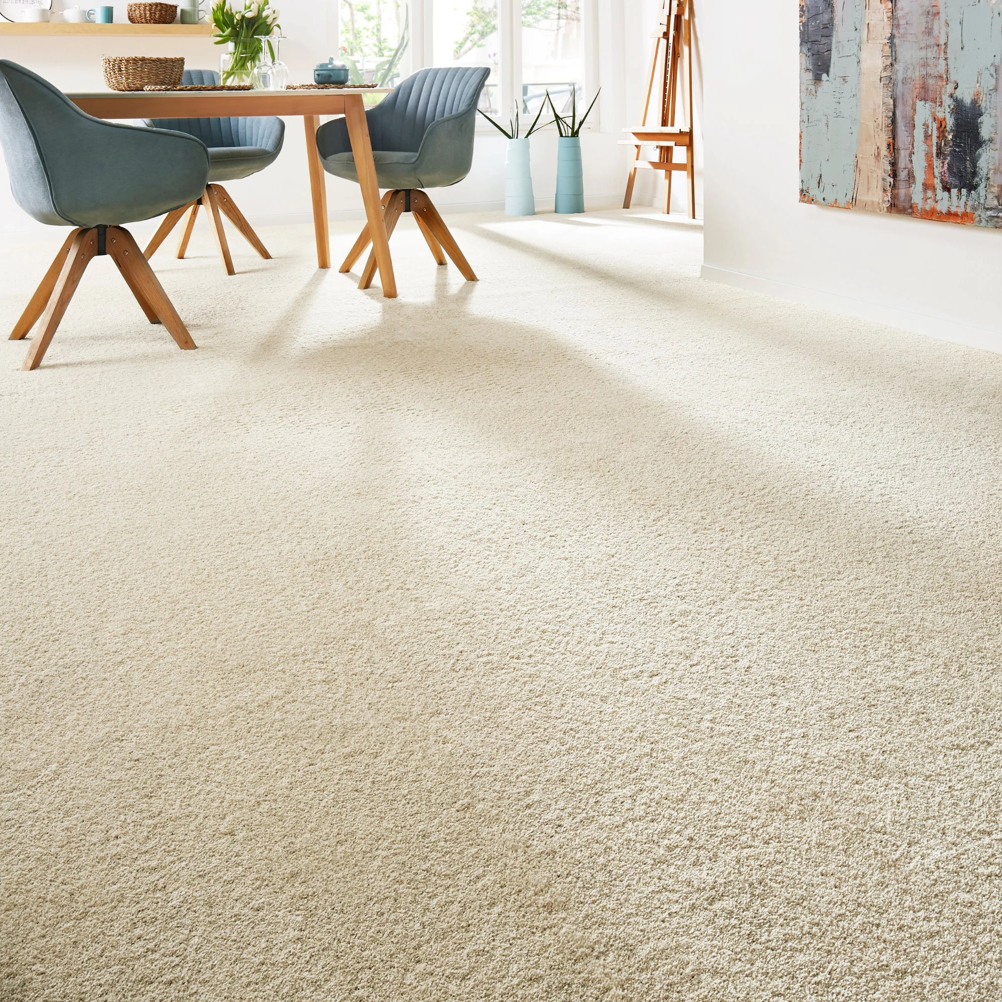 Andiamo Teppichboden »Softness, Velours, Made in Belgium«, rechteckig, 17 m günstig online kaufen