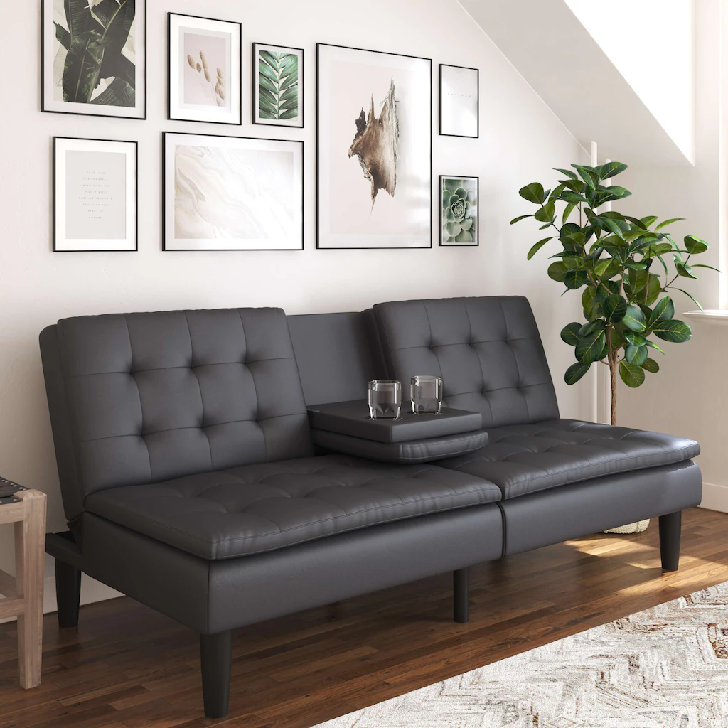Dorel Home Schlafsofa "MAINE, Kinosofa mit Relax- und Bettfunktion, 2 Geträ günstig online kaufen