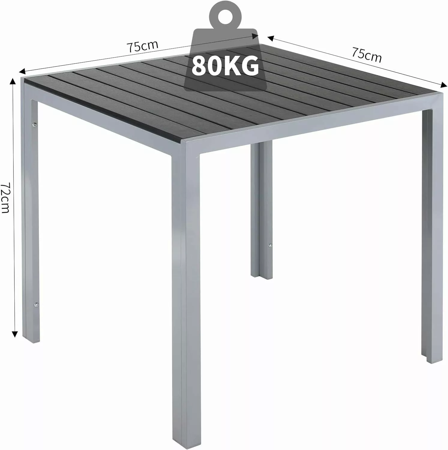 TLGREEN Gartenlounge-Set Gartenmöbel-Set,Balkonmöbel-Set,Aluminium-Sitzgrup günstig online kaufen
