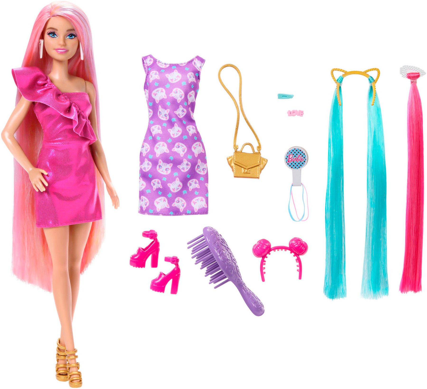 Barbie Anziehpuppe Fun & Fancy Hair günstig online kaufen